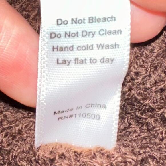 NWT Bearded Goat Boatyard Waffle Knit Cap Beanie Oxblood Brown OSFA - Picture 8 of 10